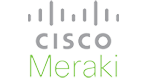 Cisco Meraki logo - Leading technology collaboration partner